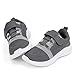 nerteo Toddler Boy Shoes Kids Sneakers Tennis Running Athletic Walking Shoes Dark Grey 5 M US Toddler