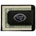 St. Louis Rams Black Leather Card Holder & Money Clip