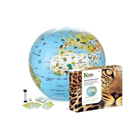 The Natural History Museum Animal Detective Globe Game
