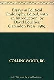 Essays in political philosophy