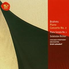 Brahms: Piano Concerto No. 2; Piano Sonata No. 1