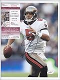 Josh Freeman Tampa Bay Buccaneers Signed Autographed Photo Coa + Hologram Jsa Coa