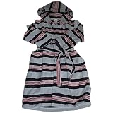 Sanetta Textilwerk – Bademantel Jungen grau – 128grau-blau
