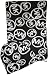 Women's Michael Kors 2 Piece Scarf and Hat Set Black/Cream