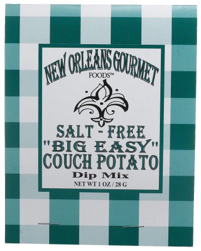 New Orleans Gourmet Foods Salt-Free Big Easy Couch Potato Dip Mix, 1-Ounce Bags (Pack of... by New Orleans Gourmet Foods
