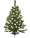 3′ Pre-Lit Double Petal Reflector Artificial Christmas Tree Clear Lights #H80837