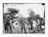 Newswire Photo (L): 12th Infantry, Signal Corps, Day Work, Governor's Island, N.Y.