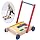 Dominoes Wooden Baby Walker With Building Blocks