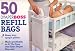 Diaperboss Disosable Diaper Refill Bags 50ct By Infantino