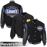 JH Design Jimmie Johnson Wool & Leather Reversible Jacket