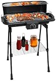 Produkt-Bild: Elektrischer BBQ Barbecue Standgrill EG-115 Elektrogrill Grill 2200 Watt mit Warmhalterost
