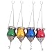 Hanging Moroccan Tea Light Lantern, Green
