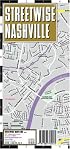 Streetwise Nashville Map - Laminated Center City Street Map of Nashville, Tennessee - Folding pocket size travel map