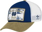 Notre Dame Fighting Irish Adidas Structured Adjustable Snap Back Trucker Hat