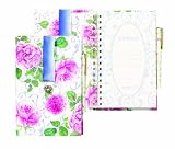 Lady Jayne Ltd. Journal With Ribbon Bookmark And Pen, Diana Design (Pack of 2)