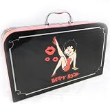 Superbe collection r�tro  Betty Boop  de coffres valisette � l'effigie de B