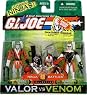 GI Joe Valor vs. Venom Cobra Sash & Cobra Slice Action Figure 2-Pack