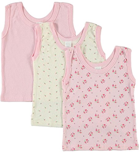Big oshi baby 3 pack sleeveless undershirt tank - plk-8…