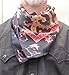 Wyoming Traders Men's Cowboy Buckaroo Square 100% Silk Wild Rag Scarf