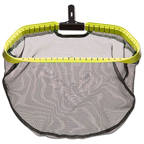 Ocean Blue Water Products Tsunami Leaf Rake with Standard Mesh Bag, 20