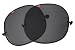 Diono Sun Stoppers Side Window Solar Mesh Panel Protection (Black, Pack of 2)