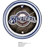 Milwaukee Brewers Plasma Neon Clock $65.99