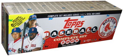 Topps MLB Baseball Cards 2008 BOSTON RED SOX TEAM EDITION Complete Factory Set (660 Cards Plus 5-Card Pack of Red Sox Prospects)