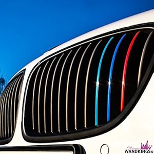 Wandkings Grille Stripe Decals for Kidney Grills - REFLECTIVE Colors ...