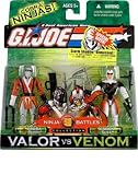 GI Joe Valor vs. Venom Cobra Sash & Cobra Slice Action Figure 2-Pack