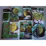 Shrek Forever After Theme Birthday Party Package (Set B) ~ DreamWorks ~ Invitations, Dessert Plates, Table Cover, Beverage Napkins, Blowouts, Loot (Favor) Bags, and Thank-You Cards ~ Serves 8