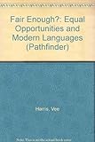Fair enough? : equal opportunities and modern languages