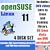 OpenSUSE 11, 4-disks DVD Set, Includes "Introduction to Linux" video-DVD, Linux Training Library and printed Quick Reference Card of Linux commands, Contains both 32-bit and 64-bit versions