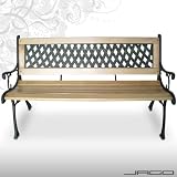 Jago - Banc bancs mobilier décoration de jardin design croix(GRTB01-1)