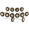 12 Jewelry Polishing Brushes Rotary Tools fits Dremel