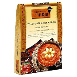 Kitchens of India Yellow Lentil & Milk Pudding, 8.8-Ounce Boxes (Pack of 6)