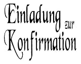 Eigenschaften KnorrPrandell / G¿termann / KnorrPrandell 1811602 - Butterer Stempel Einladung zur Konfirmation