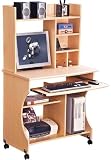 Mobile Maple COMPUTER DESK by Piranha Trading Ltd with FREE EXPEDITED DELIVERY (PC35)