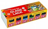 Hobby Line 79600 - Acryl- Glanzlack Creativ-Set 6 x 20 ml