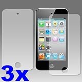 3x New Clear Screen Protector for iPod Touch 4th Gen. 8GB, 32GB, 64GB