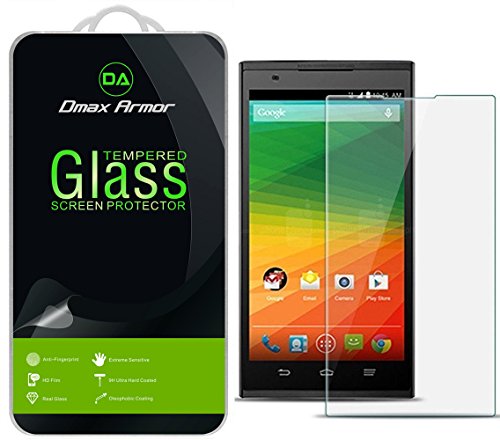 ZTE Zmax Glass Screen Protector, Dmax Armor® ZTE Zmax Screen Protector [Tempe...
