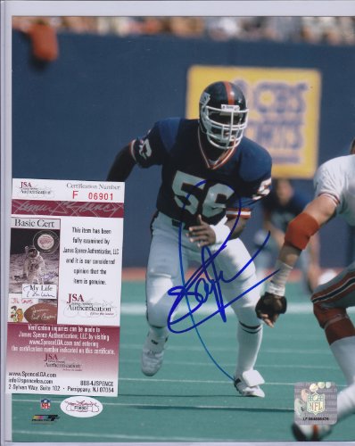 Lawrence Taylor New York Giants Signed Autographed Photo Jsa Coa Matching Numbers
