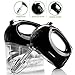 Ovente Electric Hand Mixer with 5 Speed Ultra Mixing Power and Snap-On Storage Case, 2 Stainless Steel Beater Attachments, Compact and Light, 150 Watts Perfect for Home Use, Black (HM151B)