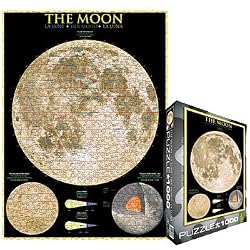 The Moon Puzzle - 1,000 pieces