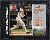 Nick Markakis Baltimore Orioles 8x10 Color Plaque