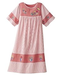 Striped Print Cotton  Dress