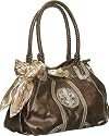 Bronze ''Fleur de Lis Scarf'' Hobo