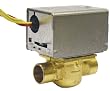 Honeywell V8043E1012 24V 2-Position, Normally Closed Straight Through 3/4-Inch Zone Valve Solder Connection