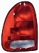 TYC 11-3068-01 Chrysler/Dodge/Plymouth Driver Side Replacement Tail Light Assembly