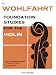 Foundation Studies for the Violin - Book II