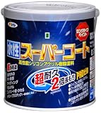 アサヒペン ペンキ 水性スーパーコート 水性多用途 チョコレート 0.7L